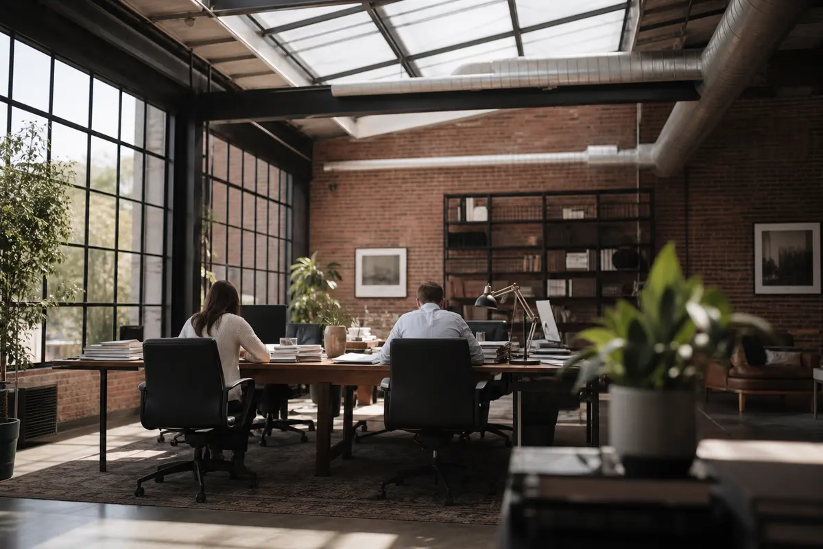 Editorial marketing planning scene for Legal News in Purcell, Oklahoma