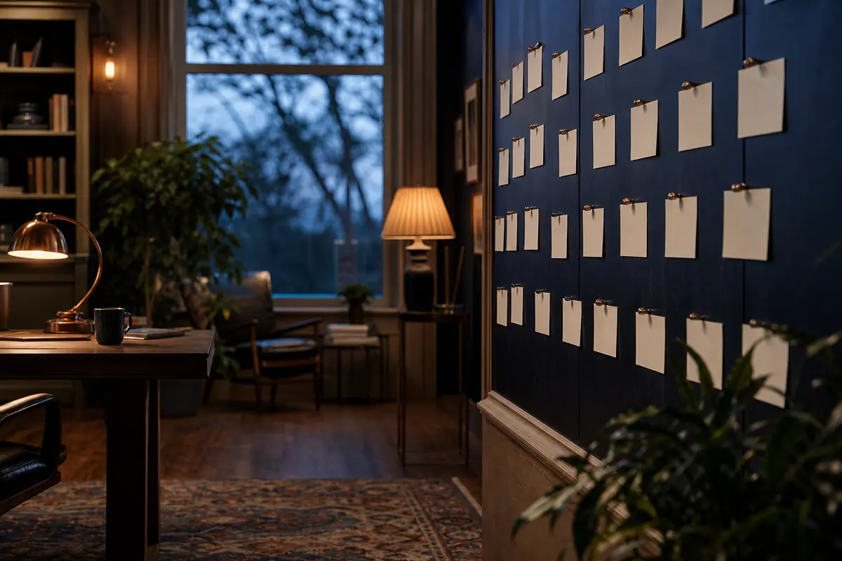 Editorial marketing planning scene for Stillwater, Oklahoma