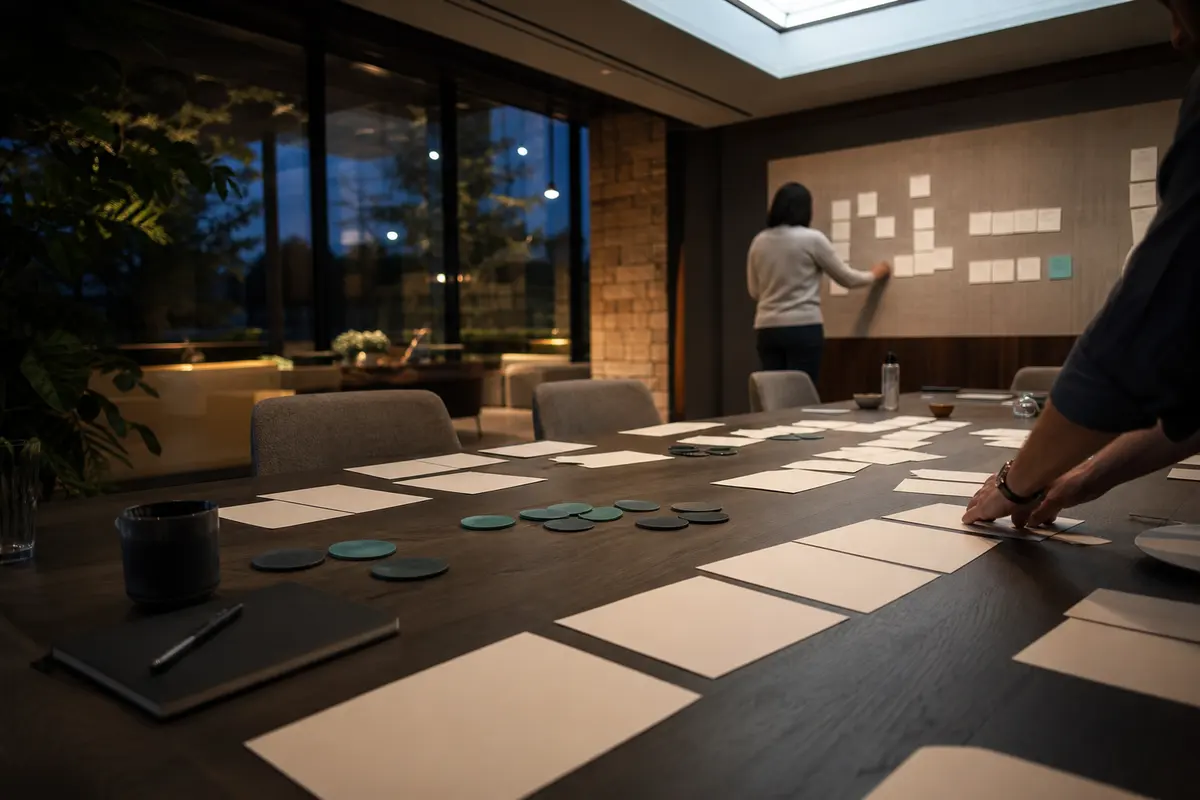 Editorial platform planning scene for ROI Dashboard in Verdigris, Oklahoma