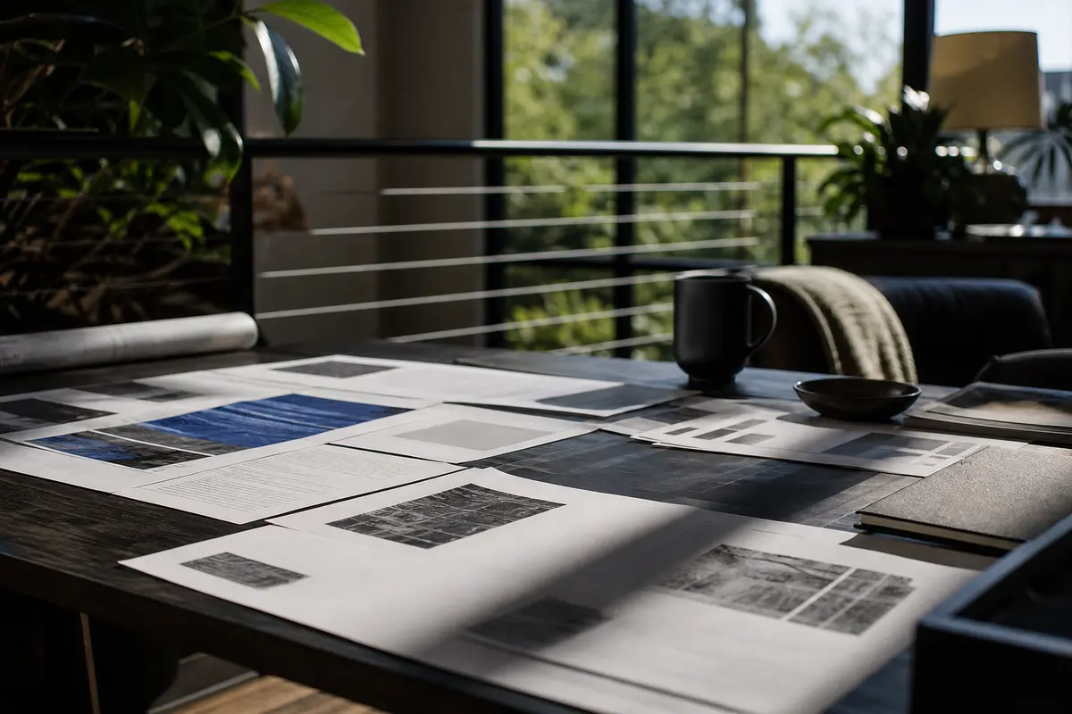 Editorial marketing planning scene for Legal News in Bethany, Oregon