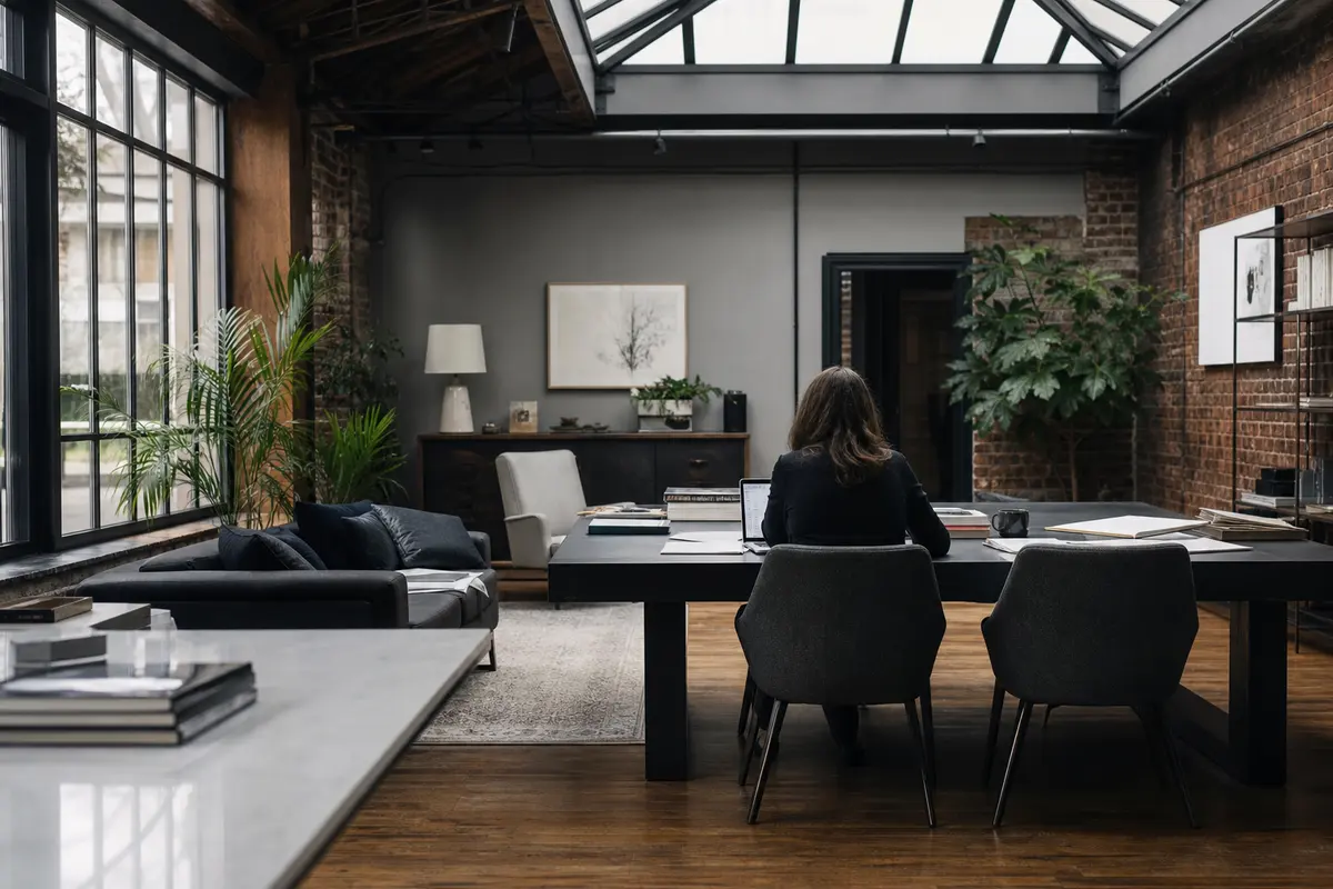 Editorial marketing planning scene for Estacada, Oregon