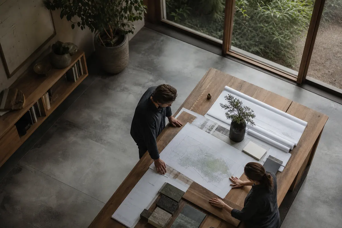 Editorial platform planning scene for ROI Dashboard in Green, Oregon