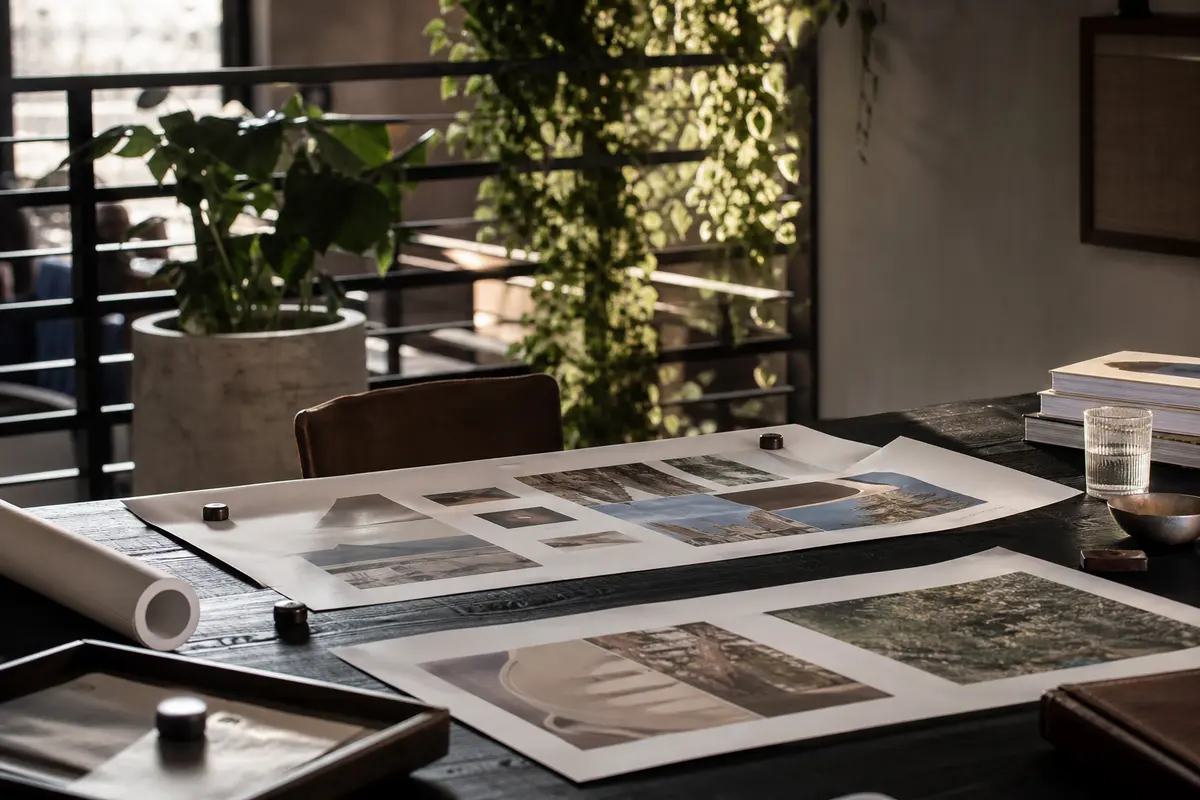 Editorial marketing planning scene for Hermiston, Oregon