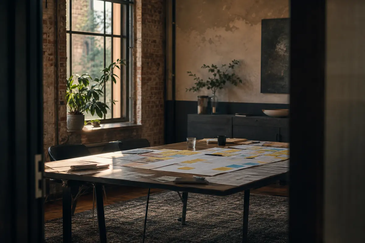 Editorial marketing planning scene for Hillsboro, Oregon