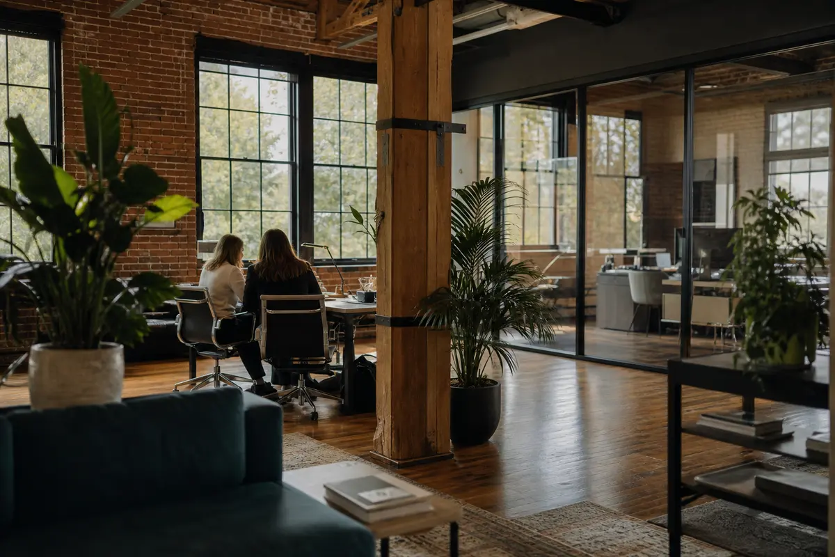 Editorial marketing planning scene for Programmatic SEO in Hood River, Oregon