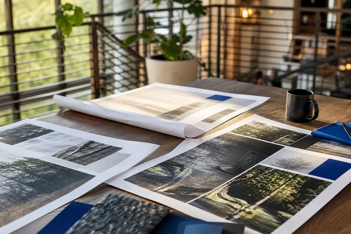 Editorial marketing planning scene for Programmatic SEO in Lake Oswego, Oregon