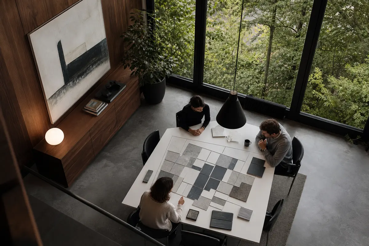Editorial marketing planning scene for Legal News in Milwaukie, Oregon