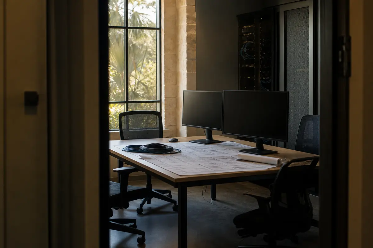 Editorial platform planning scene for Dedicated Hosting in Molalla, Oregon