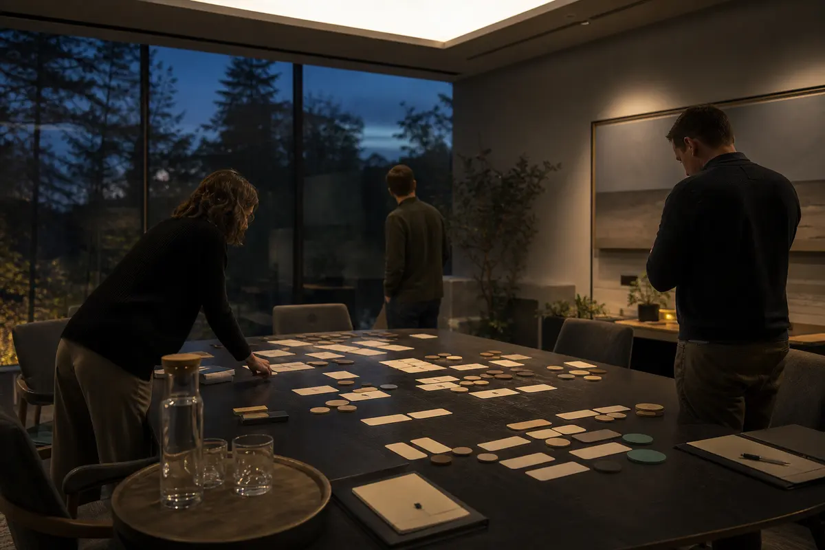Editorial platform planning scene for Dedicated Hosting in Oak Hills, Oregon
