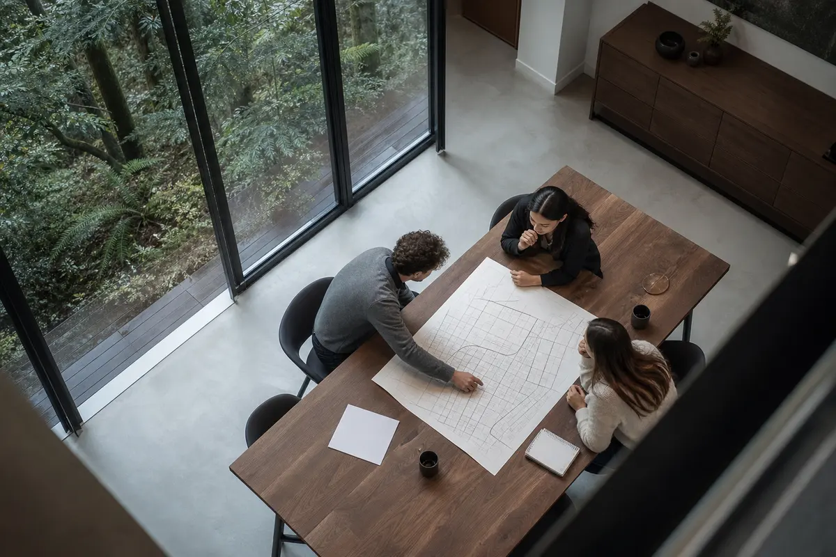 Editorial marketing planning scene for Legal News in Salem, Oregon