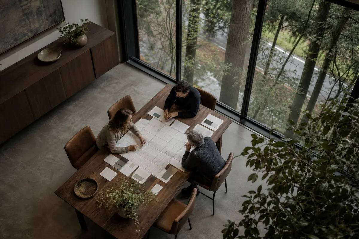 Editorial marketing planning scene for Reputation & Reviews in Stayton, Oregon