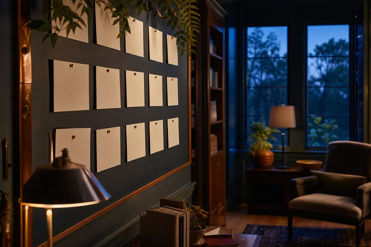 Editorial marketing planning scene for Programmatic SEO in Warrenton, Oregon