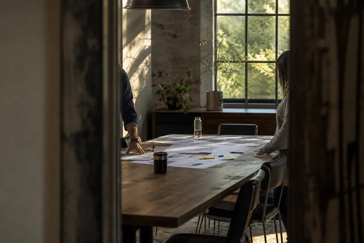 Editorial marketing planning scene for Programmatic SEO in Penn Hills, Pennsylvania