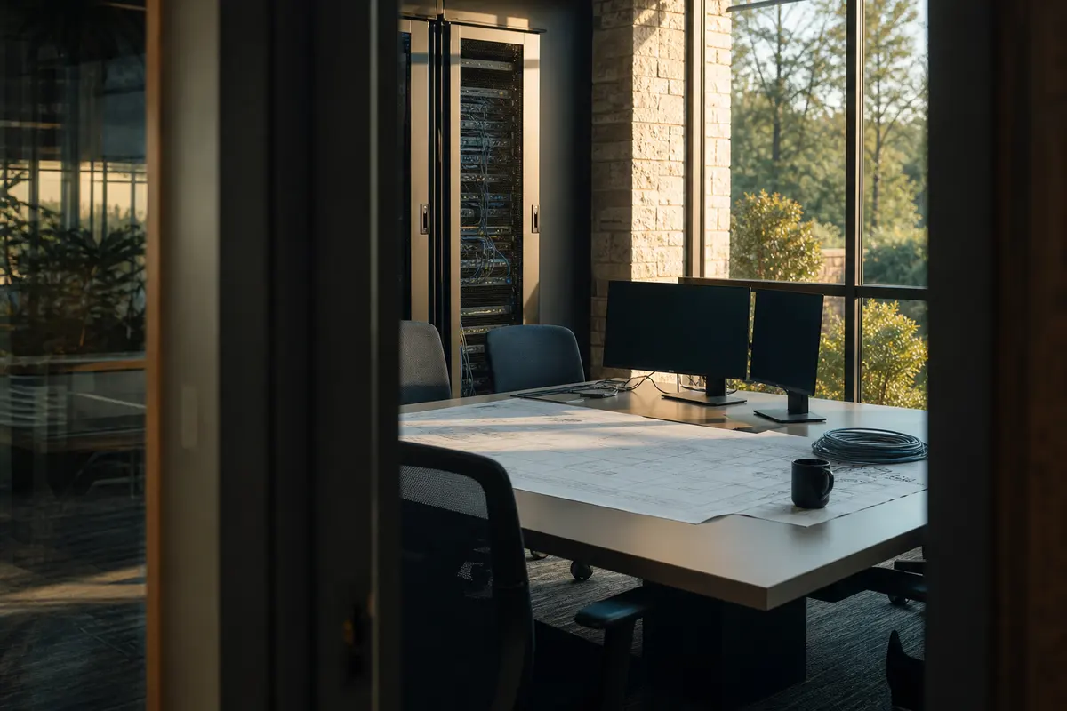 Editorial platform planning scene for Custom Software in North Sewickley, Pennsylvania