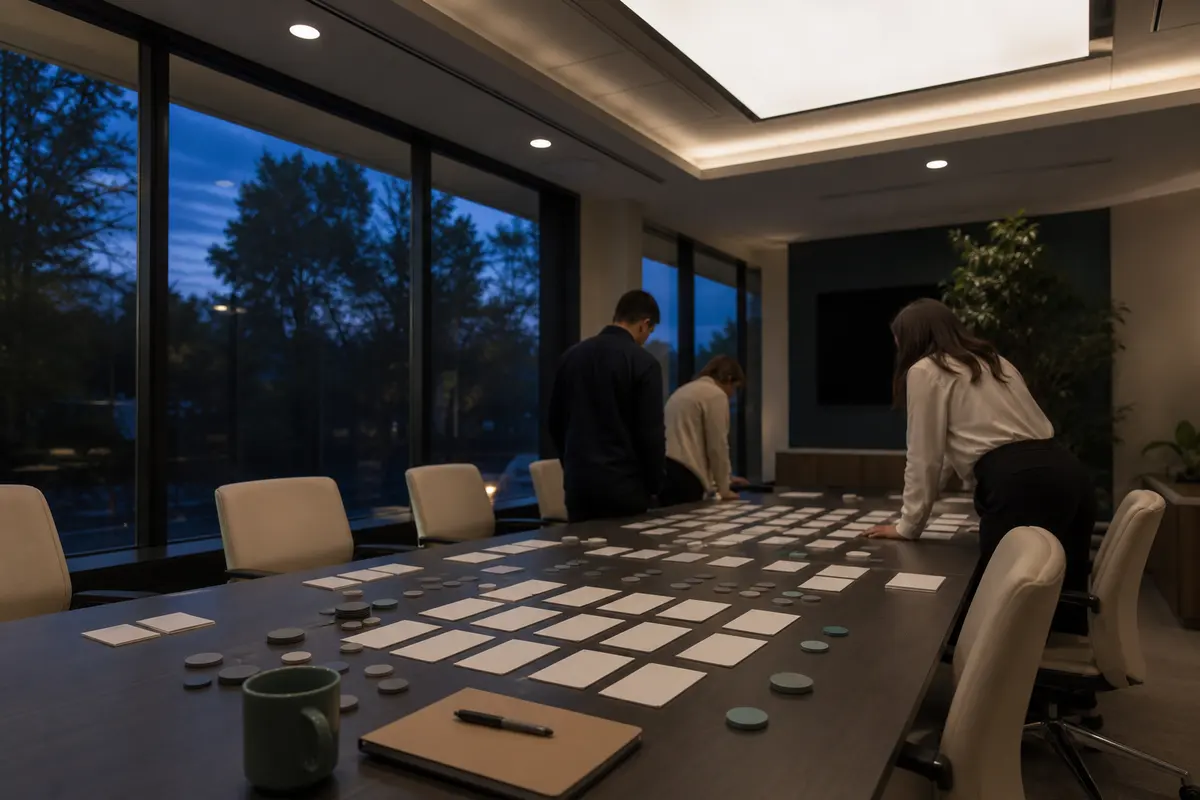 Editorial platform planning scene for Dedicated Hosting in South Heidelberg, Pennsylvania