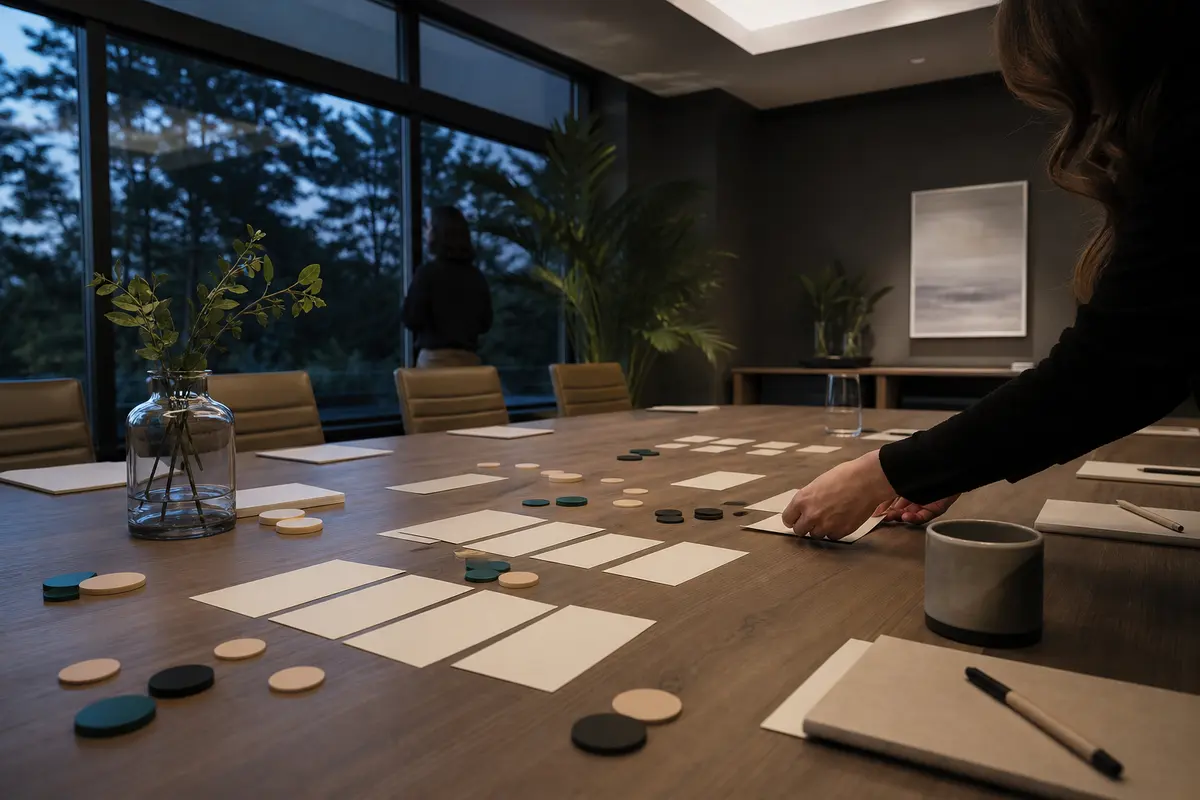 Editorial platform planning scene for Custom Software in Lower Southampton, Pennsylvania