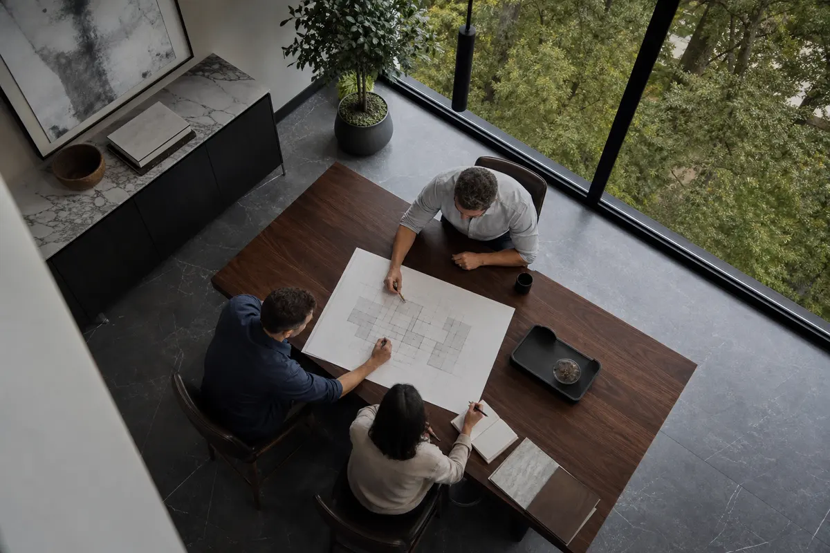 Editorial marketing planning scene for Reputation & Reviews in Warminster, Pennsylvania