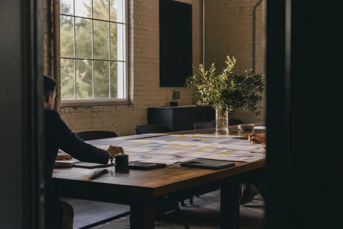 Editorial marketing planning scene for Programmatic SEO in Warwick, Pennsylvania