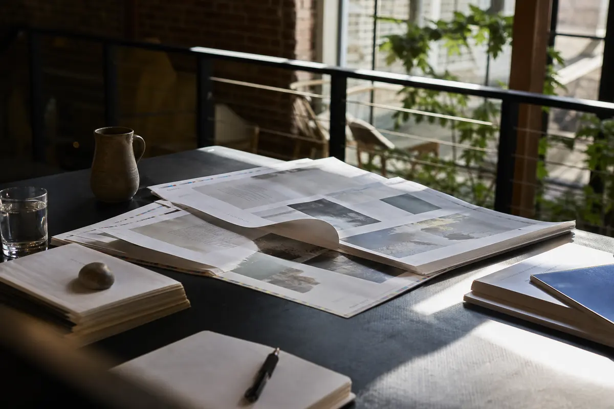 Editorial marketing planning scene for Legal News in Charlestown, Pennsylvania