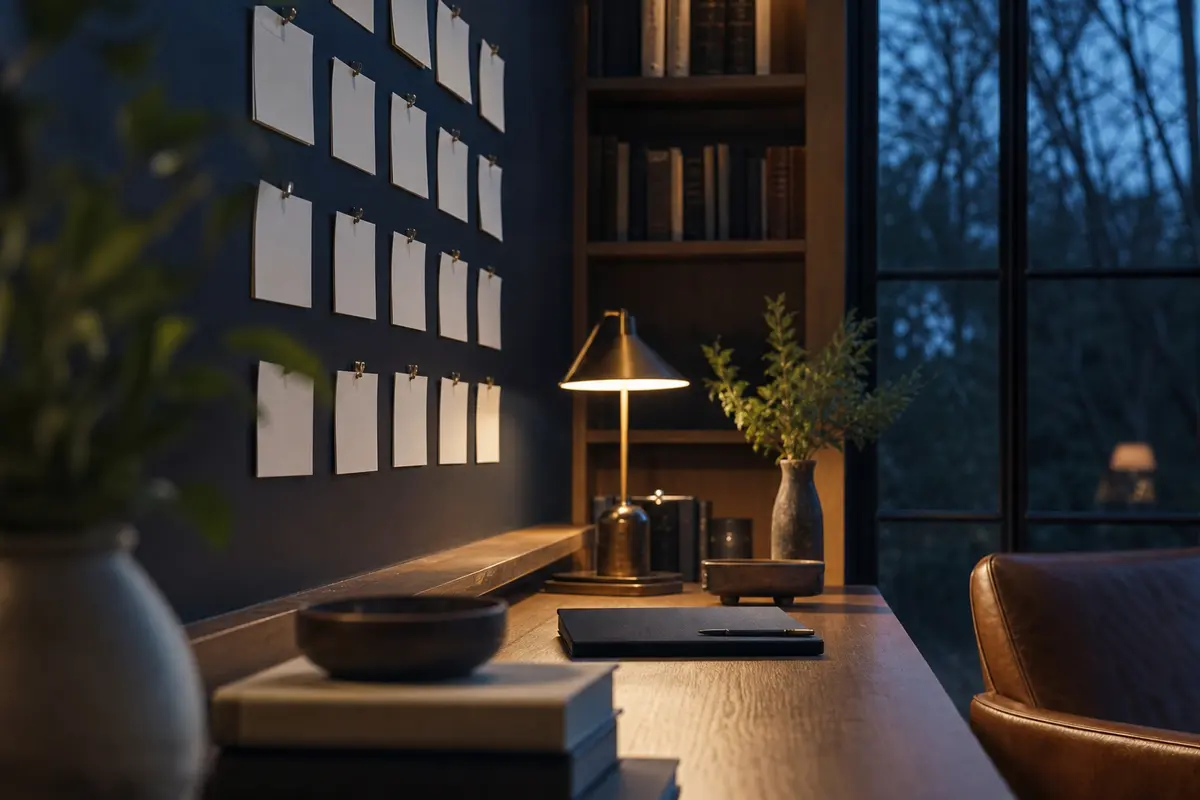 Editorial marketing planning scene for AI SEO in New Garden, Pennsylvania