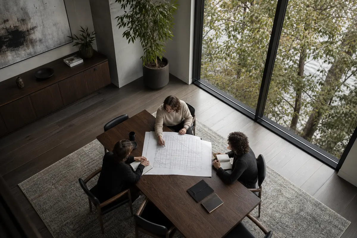 Editorial marketing planning scene for Valley, Pennsylvania