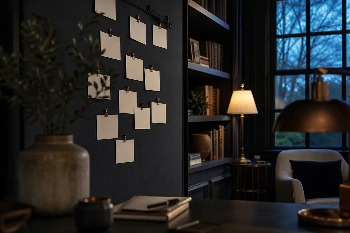 Editorial marketing planning scene for AI SEO in West Vincent, Pennsylvania