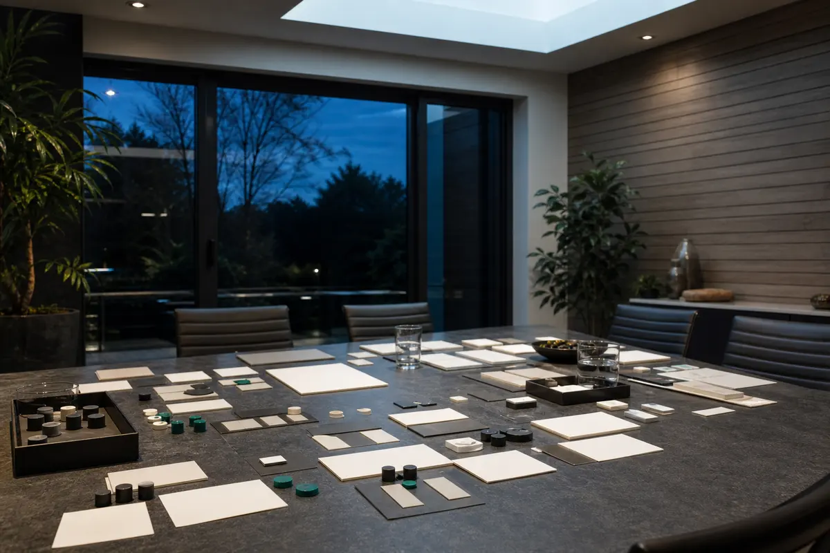 Editorial platform planning scene for Dedicated Hosting in Arlington Heights, Pennsylvania