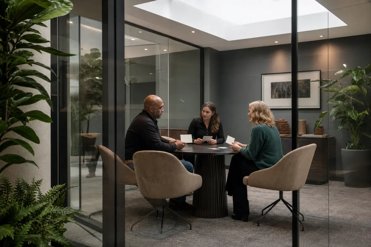 Editorial intake planning scene for Automation in Dickinson, Pennsylvania