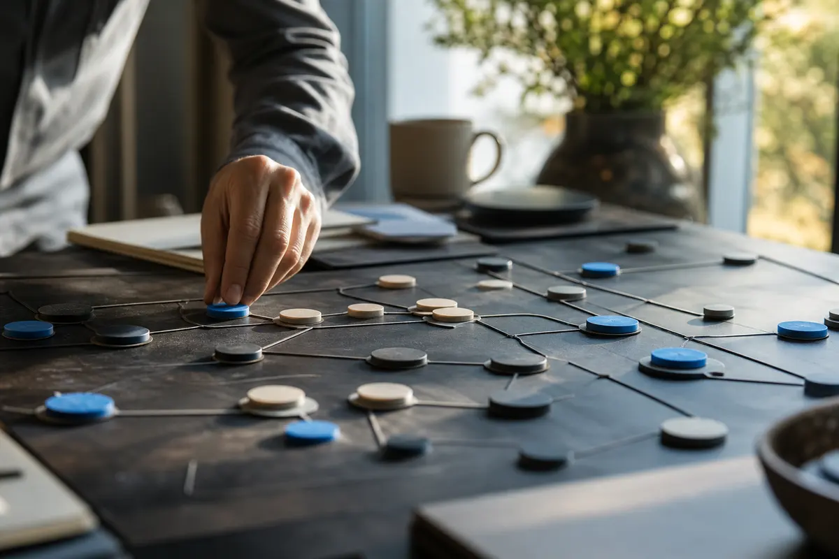 Editorial platform planning scene for ROI Dashboard in North Middleton, Pennsylvania