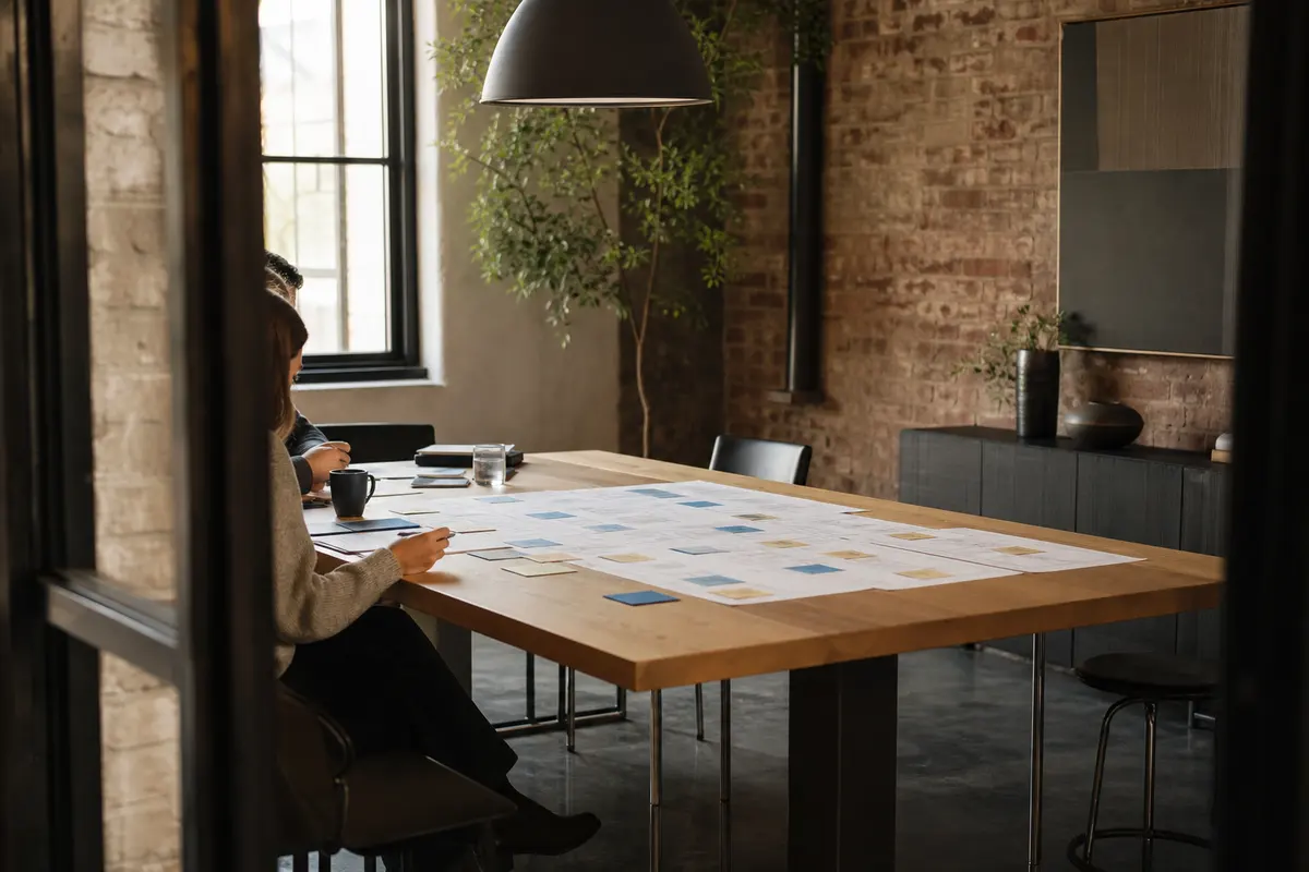 Editorial marketing planning scene for Marple, Pennsylvania