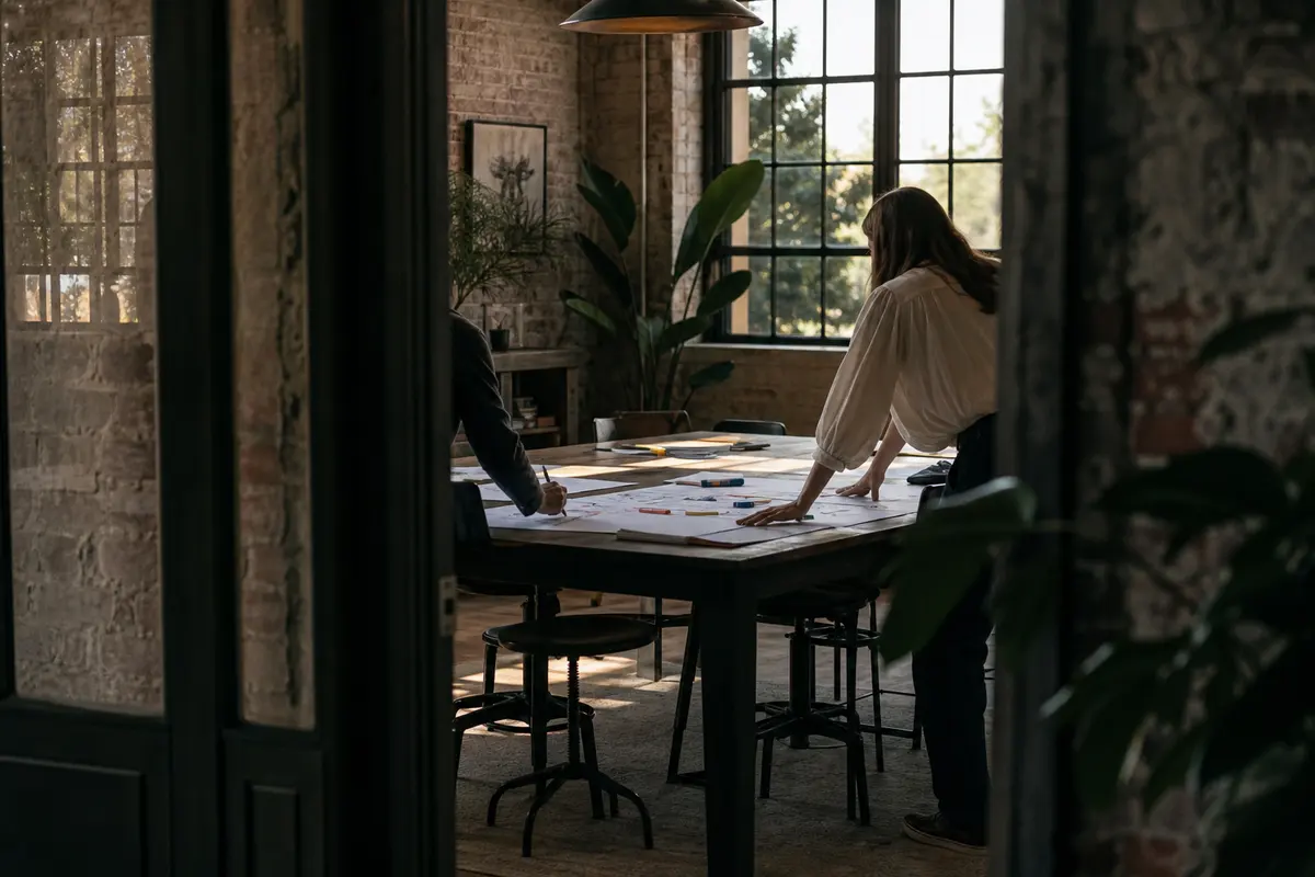 Editorial marketing planning scene for Legal News in Upper Chichester, Pennsylvania