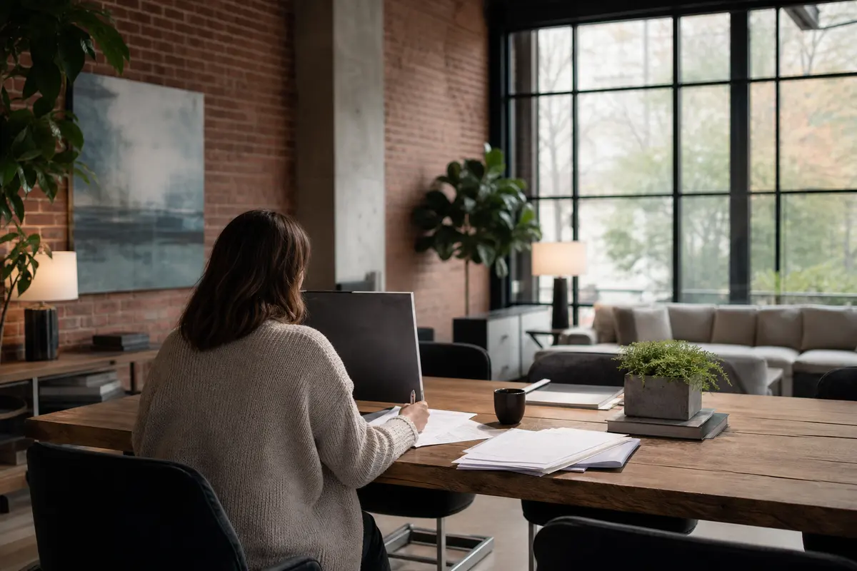 Editorial marketing planning scene for Harborcreek, Pennsylvania