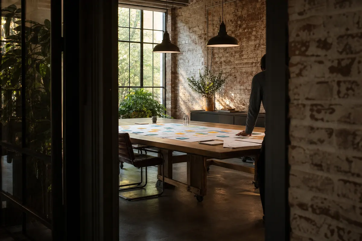 Editorial marketing planning scene for Millcreek, Pennsylvania