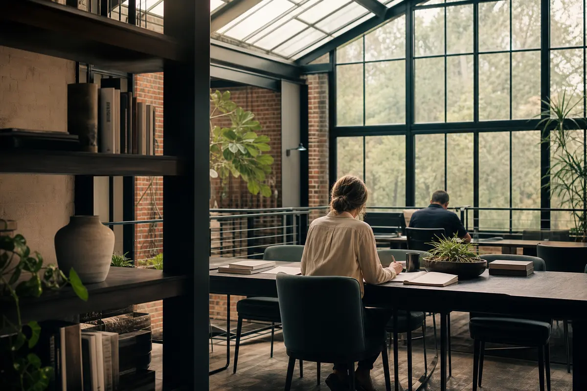 Editorial marketing planning scene for Blakely, Pennsylvania