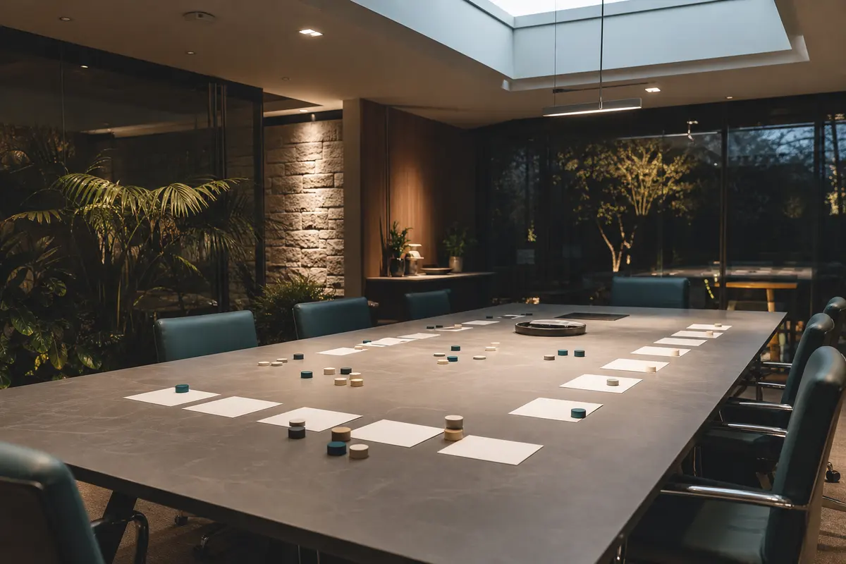 Editorial platform planning scene for ROI Dashboard in Lancaster, Pennsylvania
