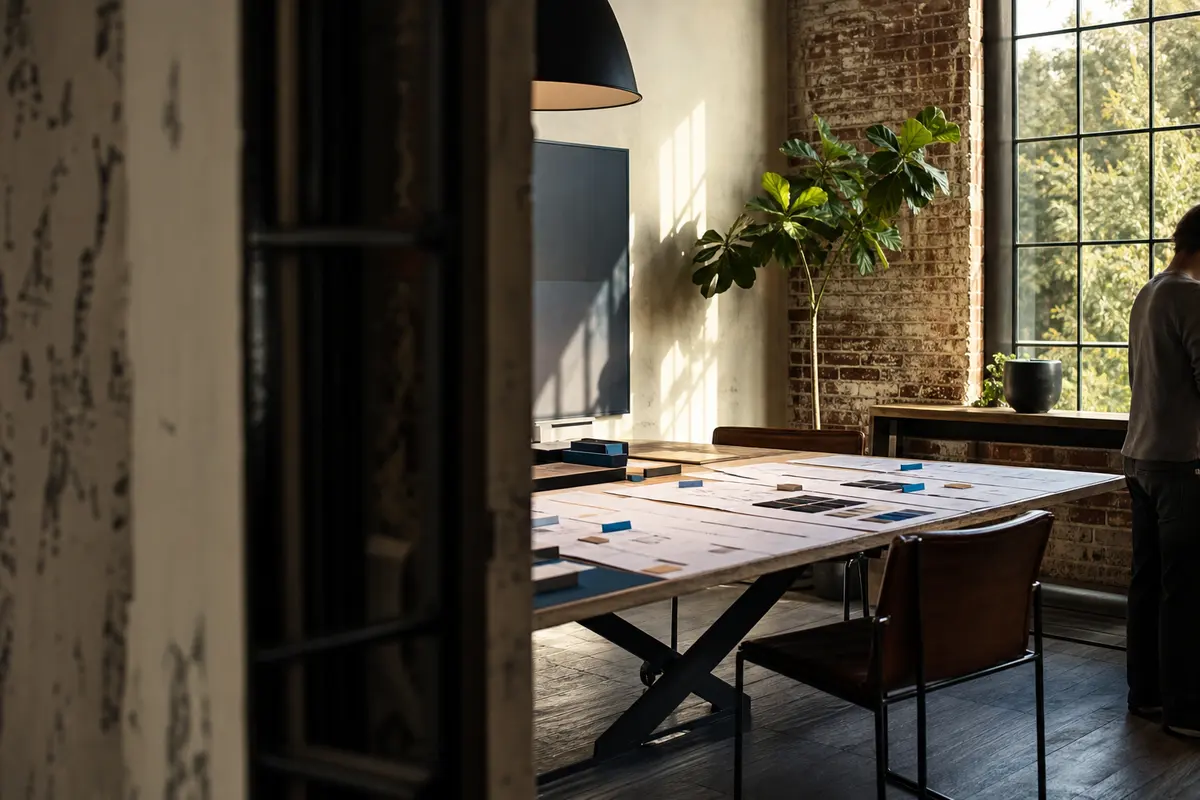 Editorial marketing planning scene for Mount Joy, Pennsylvania