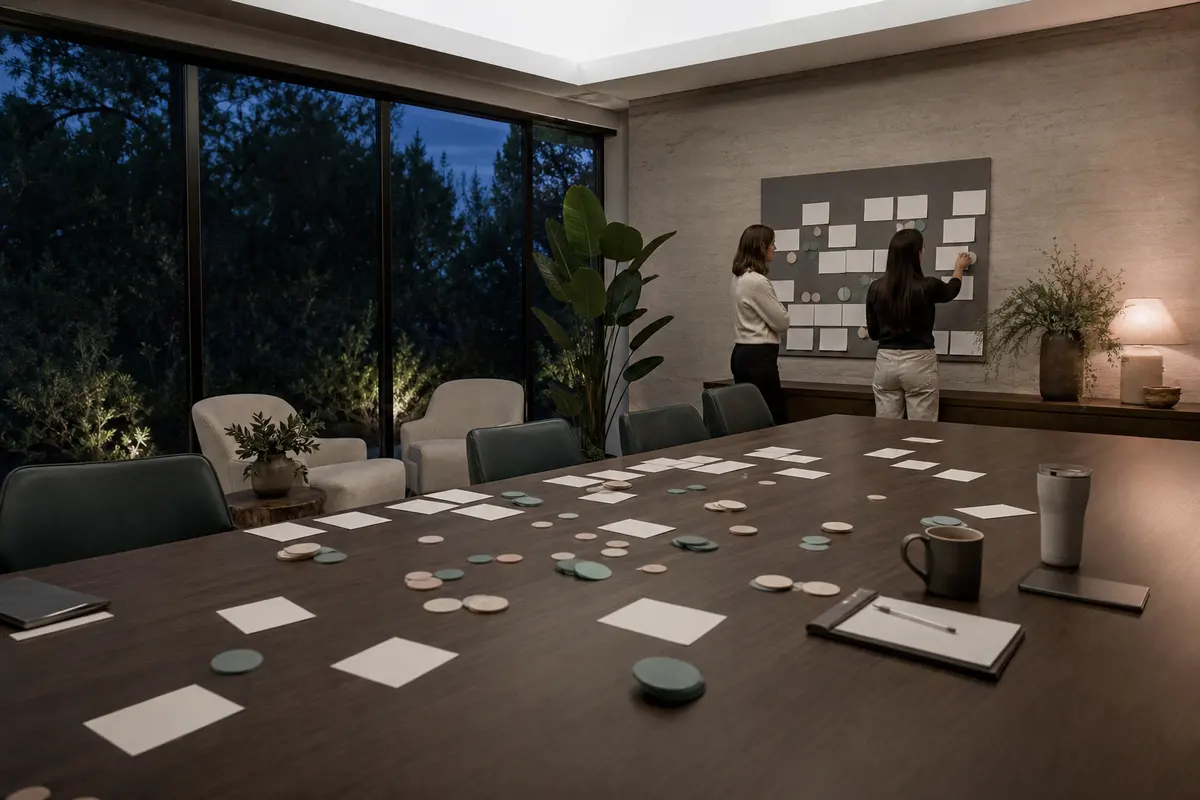 Editorial platform planning scene for Dedicated Hosting in West Donegal, Pennsylvania
