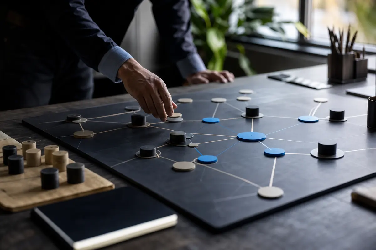 Editorial platform planning scene for Dedicated Hosting in South Whitehall, Pennsylvania