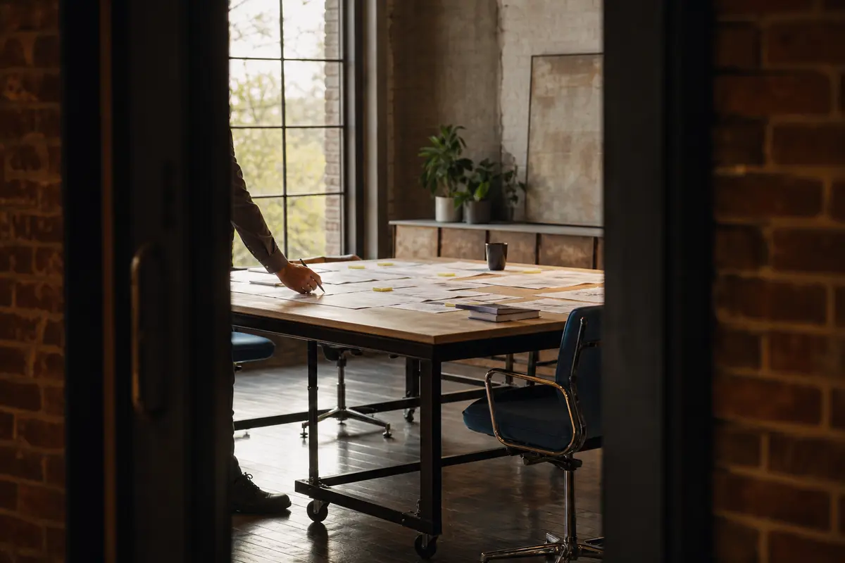 Editorial marketing planning scene for Chestnuthill, Pennsylvania