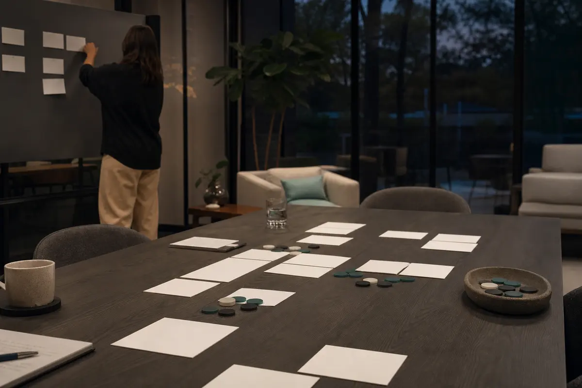 Editorial platform planning scene for Custom Software in New Hanover, Pennsylvania