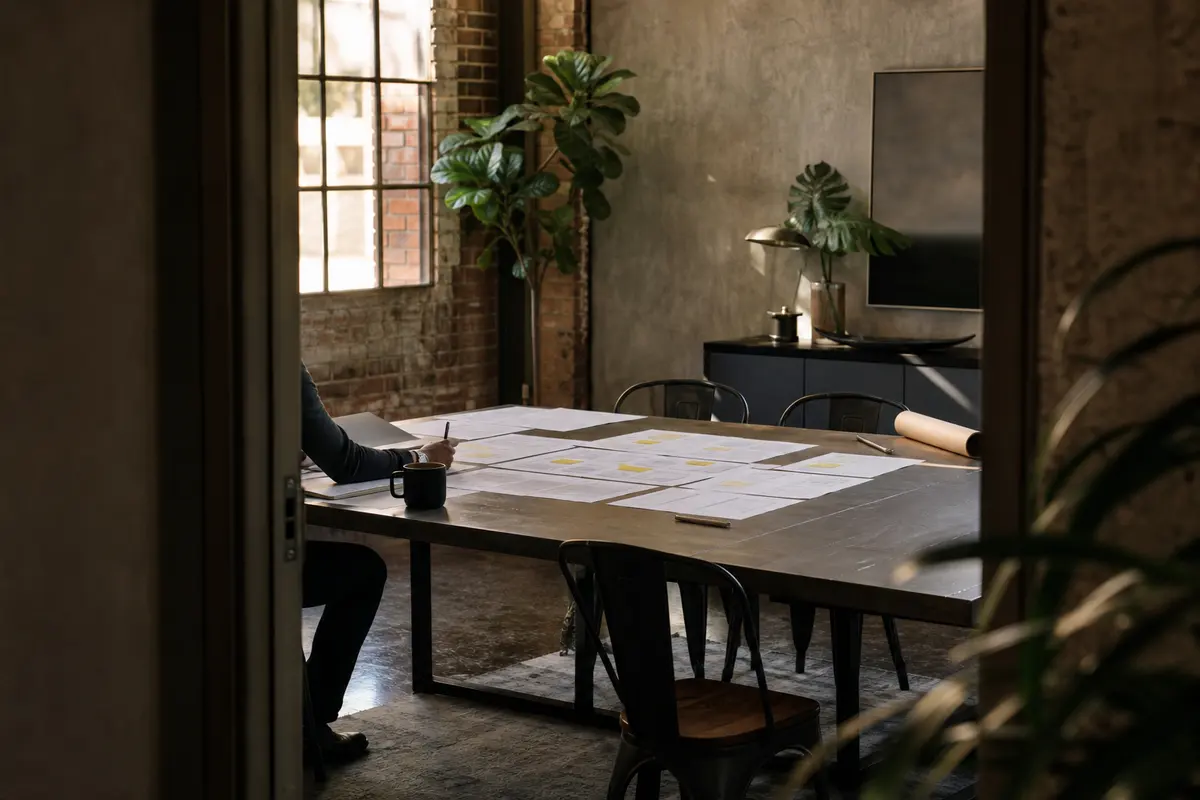 Editorial marketing planning scene for Legal News in Upper Providence, Pennsylvania