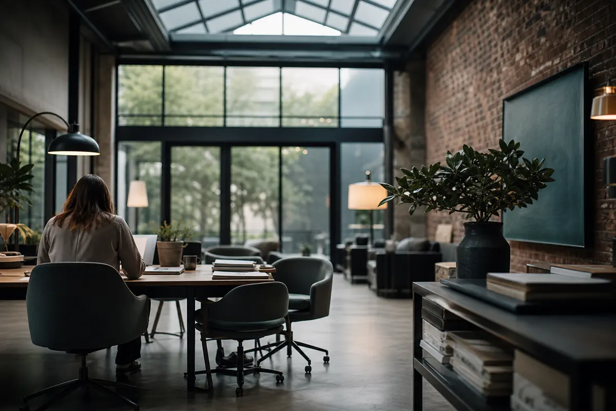 Editorial marketing planning scene for AI SEO in Upper Mount Bethel, Pennsylvania