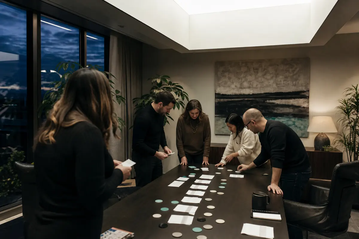 Editorial platform planning scene for Dedicated Hosting in Washington, Pennsylvania