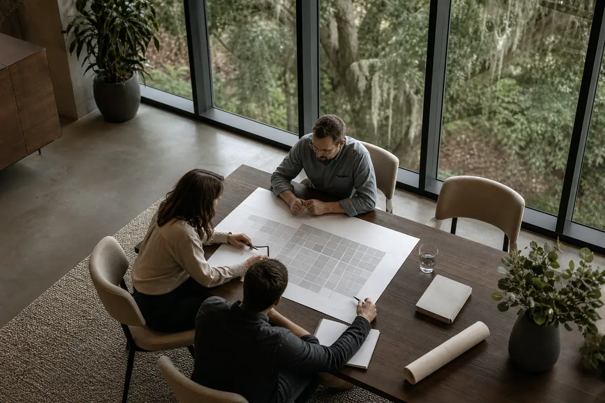 Editorial marketing planning scene for Williams, Pennsylvania