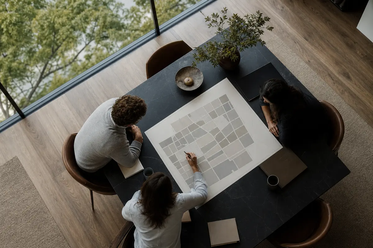 Editorial marketing planning scene for Reputation & Reviews in Wayne, Pennsylvania