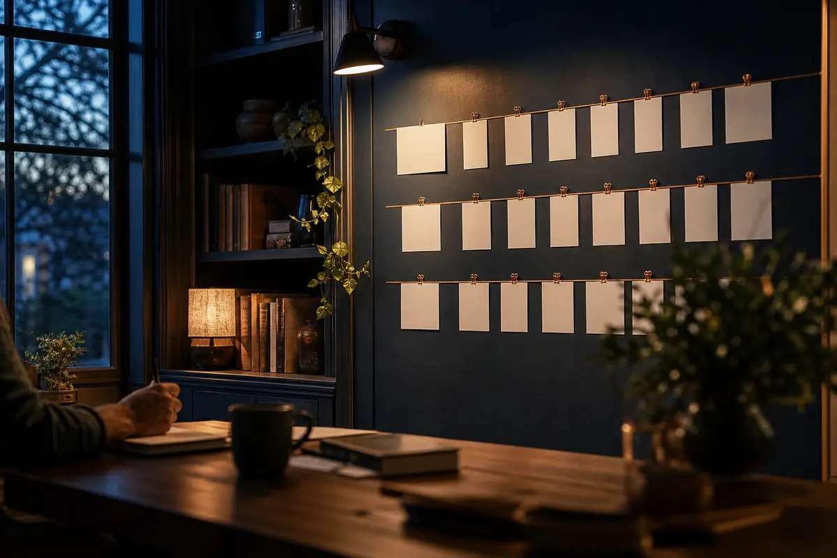 Editorial marketing planning scene for AI SEO in Somerset, Pennsylvania