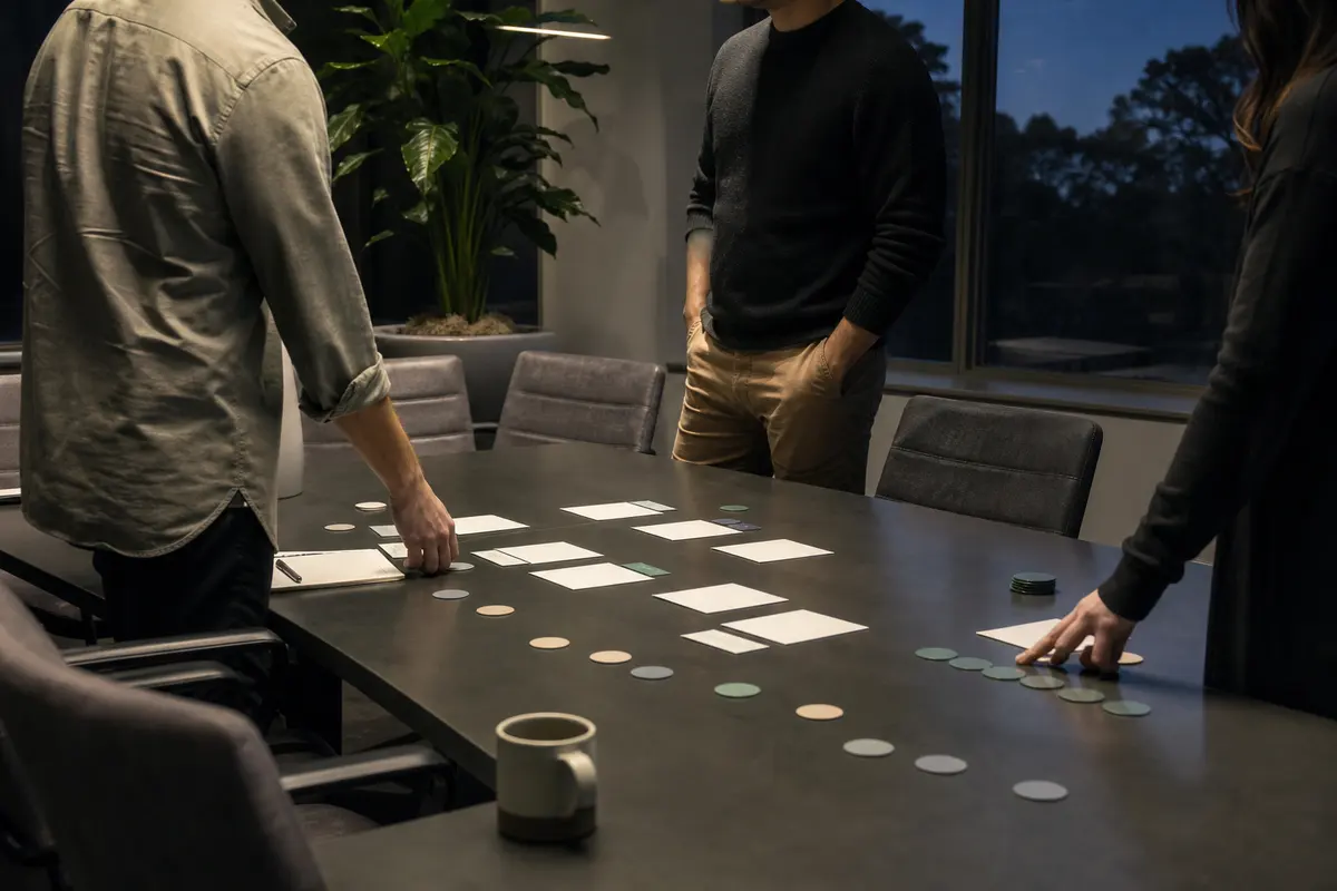 Editorial platform planning scene for Custom Software in Cecil, Pennsylvania