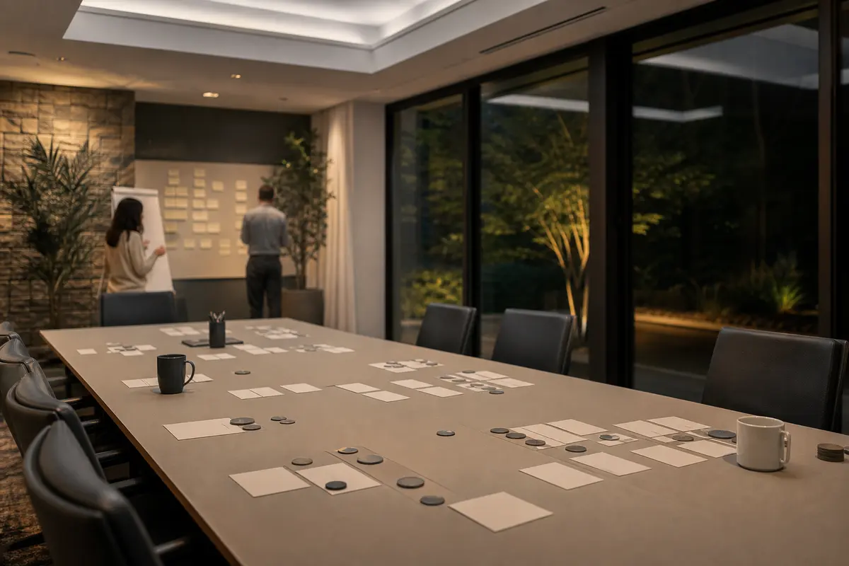 Editorial platform planning scene for Dedicated Hosting in North Strabane, Pennsylvania