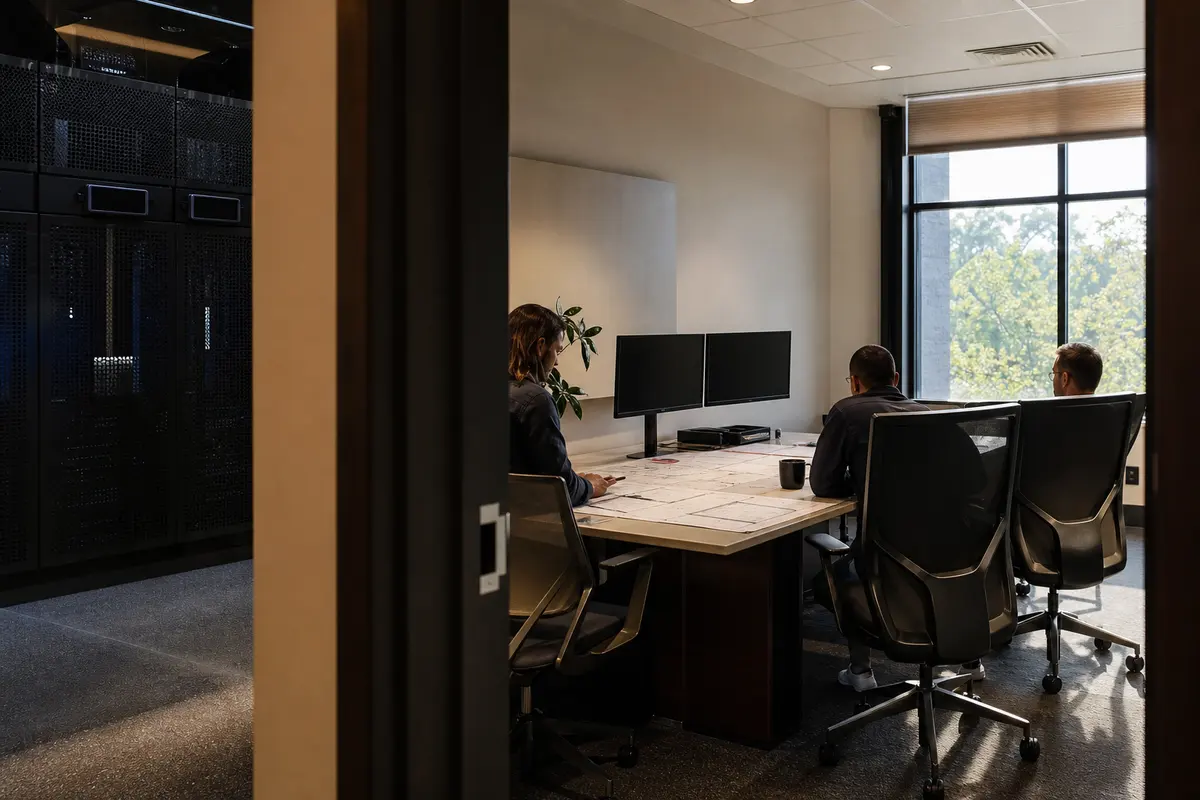 Editorial platform planning scene for ROI Dashboard in Windsor, Pennsylvania
