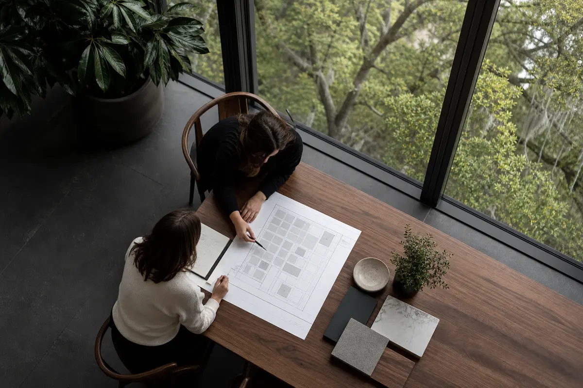 Editorial marketing planning scene for Conshohocken, Pennsylvania